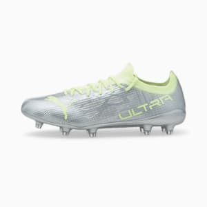 Chaussures de soccer avec crampons ULTRA 1.4 FG/AG Femme, Diamond Silver-Fizzy Light